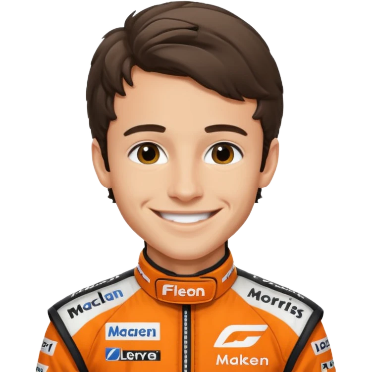 Lando norris McLaren f1 emoji