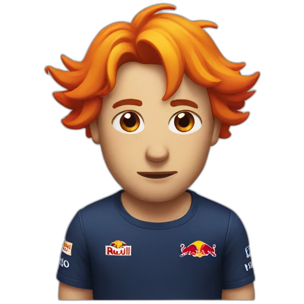 Red bull tired emoji