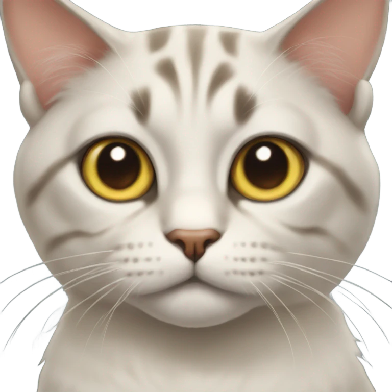 focused feline portrait emoji