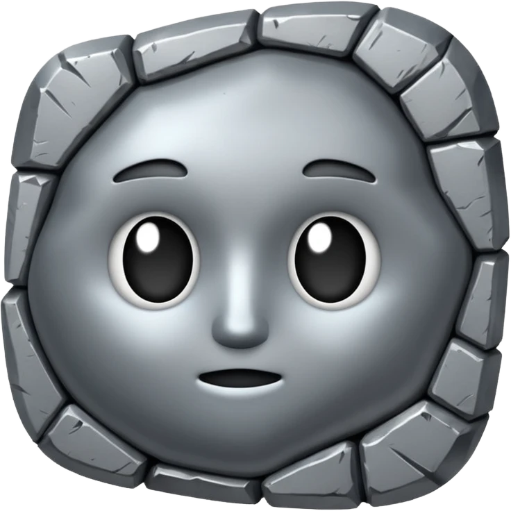 generate realistic aluminum ore emoji