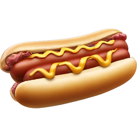 Hotdog riding a cloud to heaven  emoji