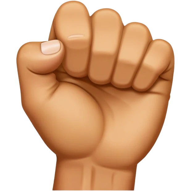 fist closed hand emoji