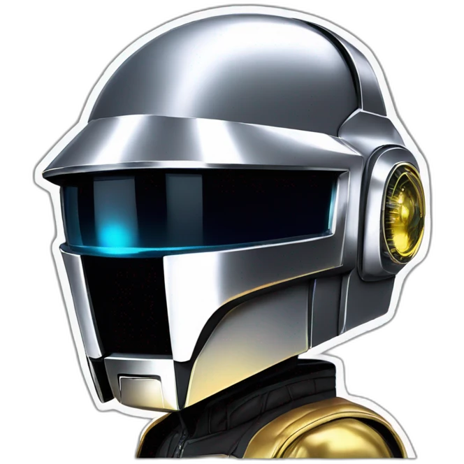 anime style daft punk emoji