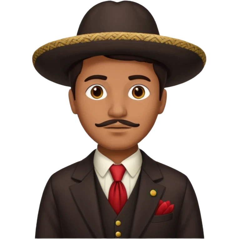 1900's mexican male emoji