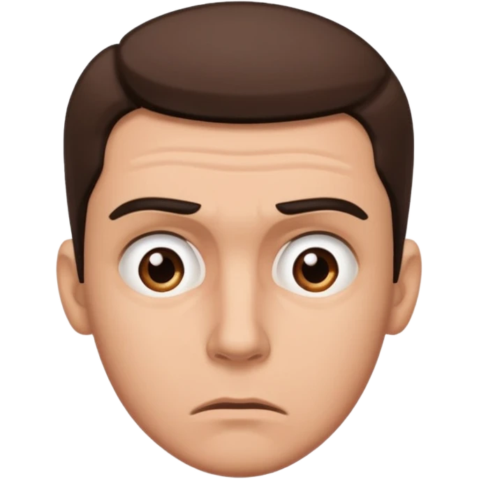 Overwhelmed man emoji