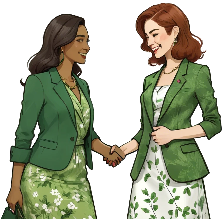 two women meeting emoji