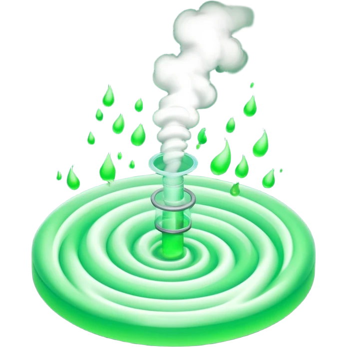 poisonous gas, isometric emoji
