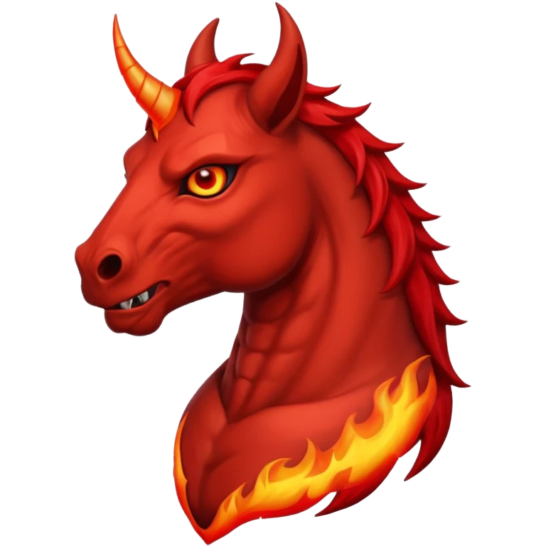 devil horse emoji