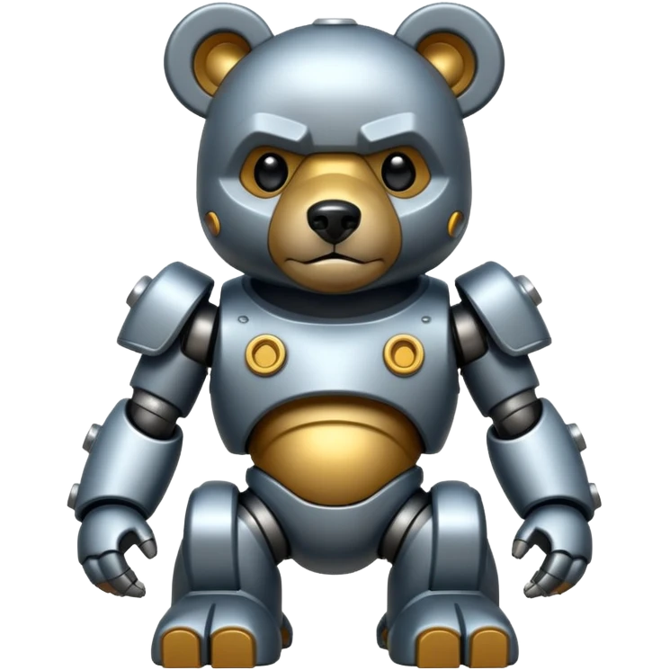 Mech bear emoji