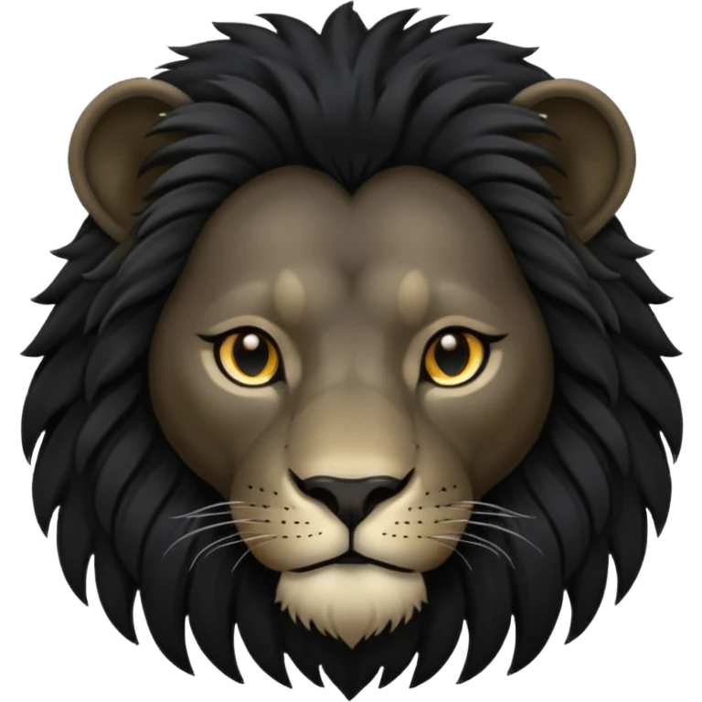 Leones negros  emoji