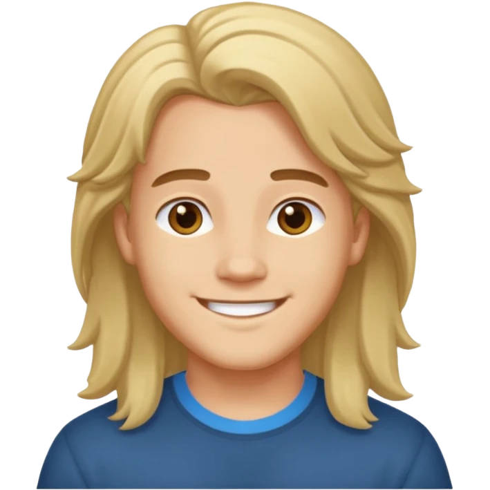 young full hairristian emoji