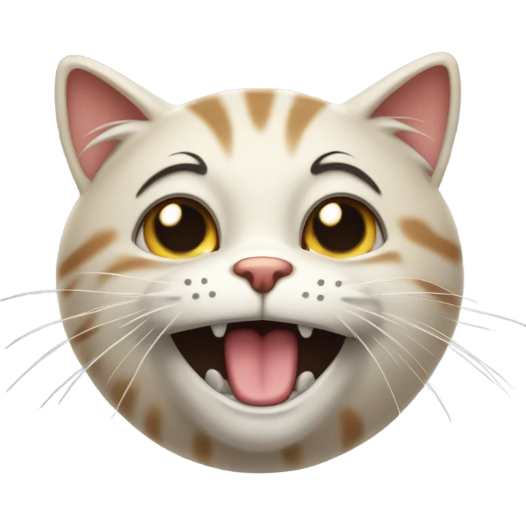 cat laughing emoji