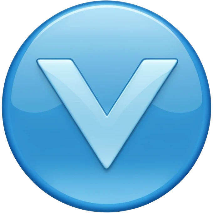 Create a blue checkmark like in tiktok emoji