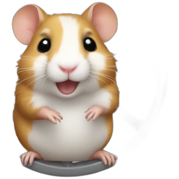 Hamster in wheel emoji