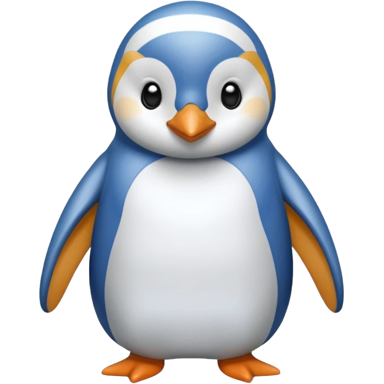 Pinguino con pijama emoji