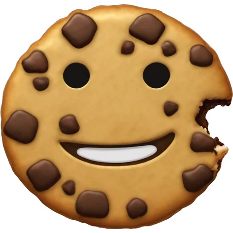 mephone4 from the webseries inanimate insanity on youtube eating a cookie emoji