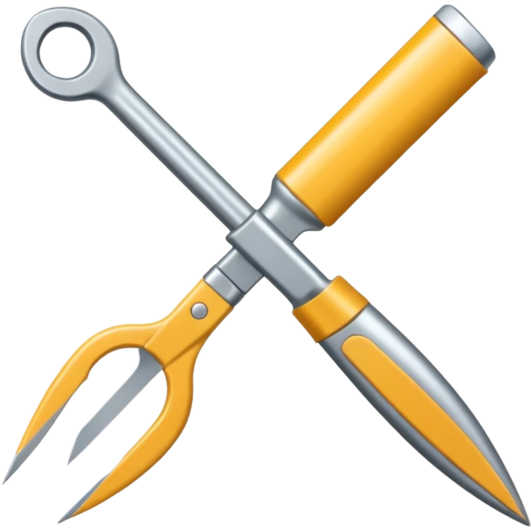 generate me a metalic cutter emoji