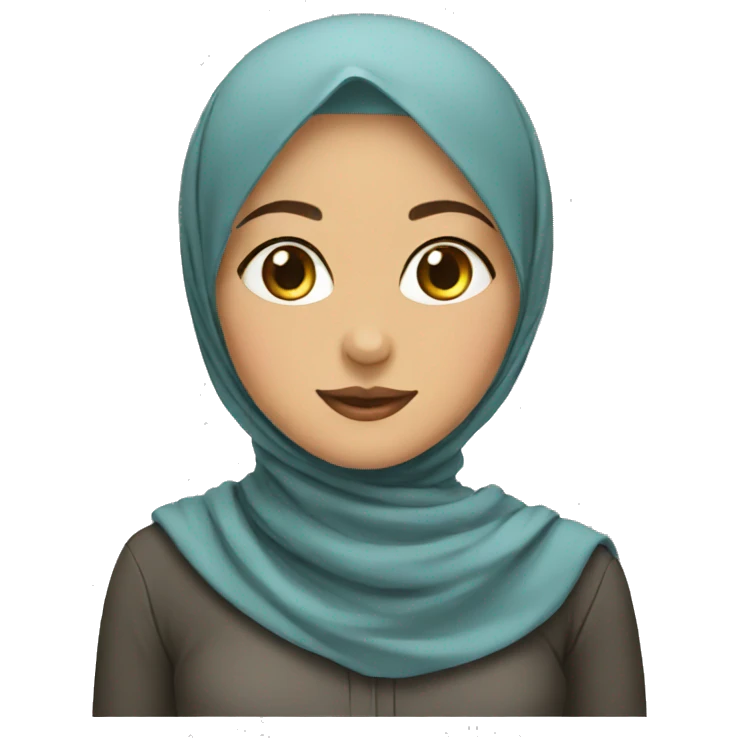Hijab girl emoji