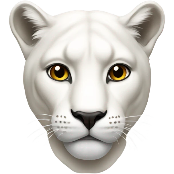 white cougar emoji