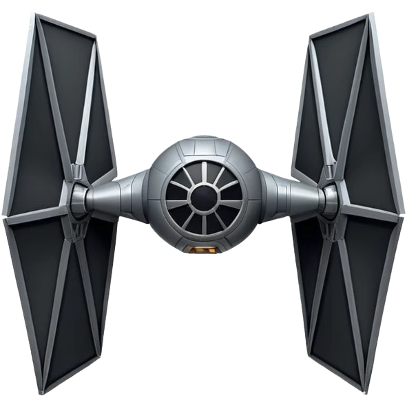Star Wars tie fighter emoji