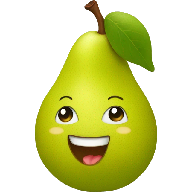 Pear emoji