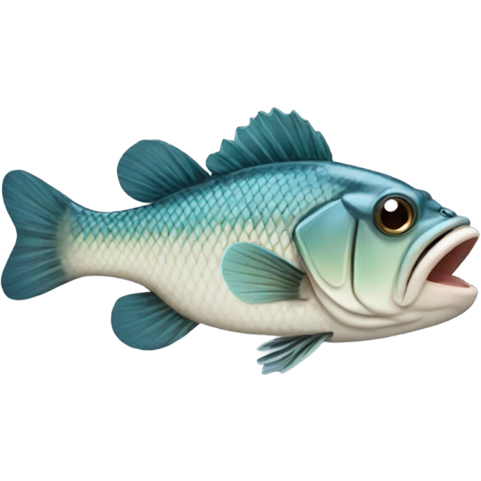 Monkey sea bass emoji