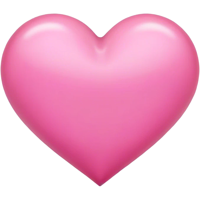 Pink heart emoji