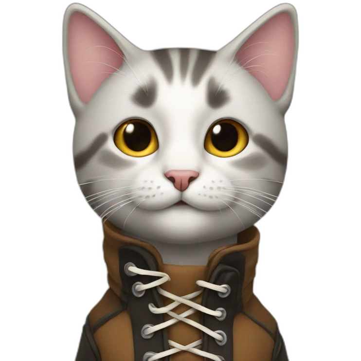 Cat in boots emoji