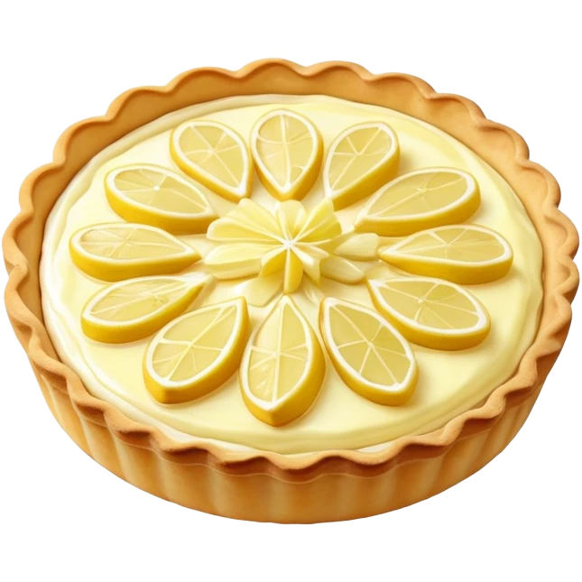 Tarte au citron  emoji
