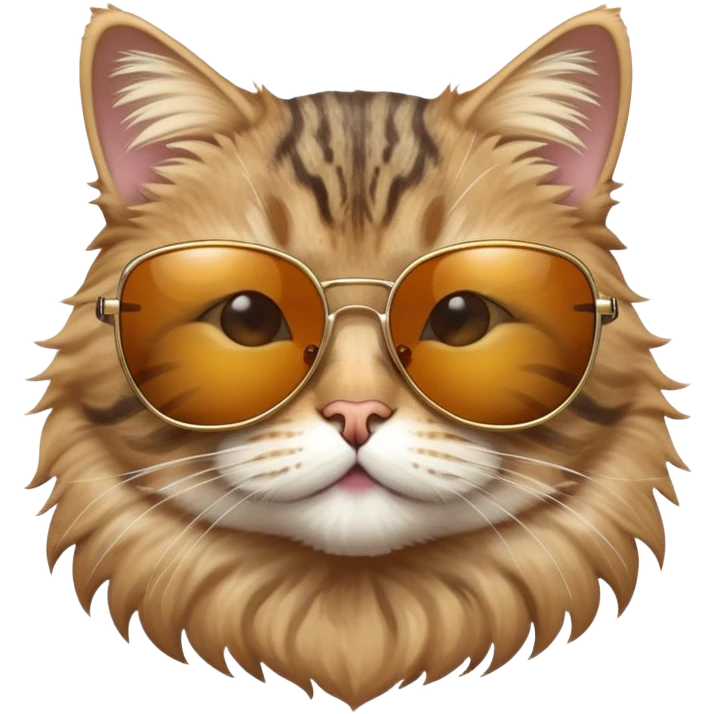 Cat with sunglasses  emoji