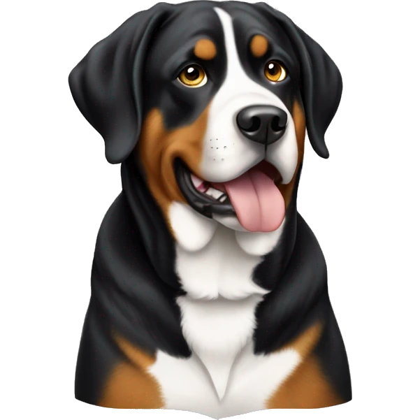 Great Swiss Mountain Dog emoji
