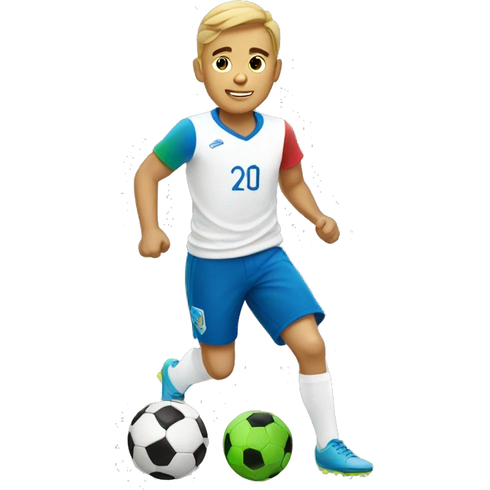 summer olympics soccer boy emoji