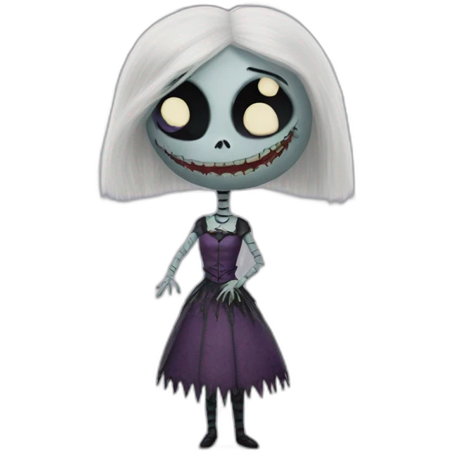 Sally nightmare before Christmas emoji