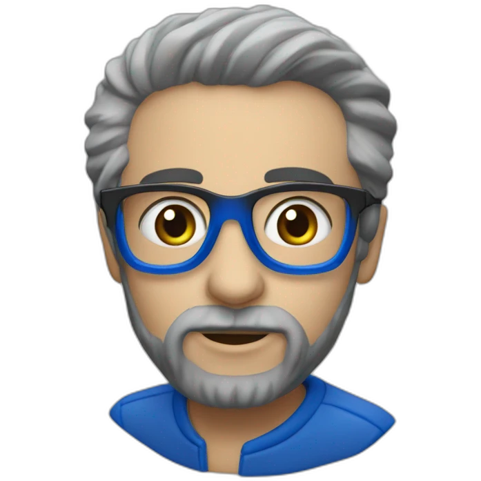 manuel gomes cantor com a caneta azul emoji
