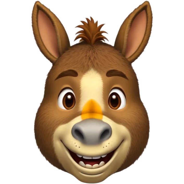 Donkey from shrek emoji