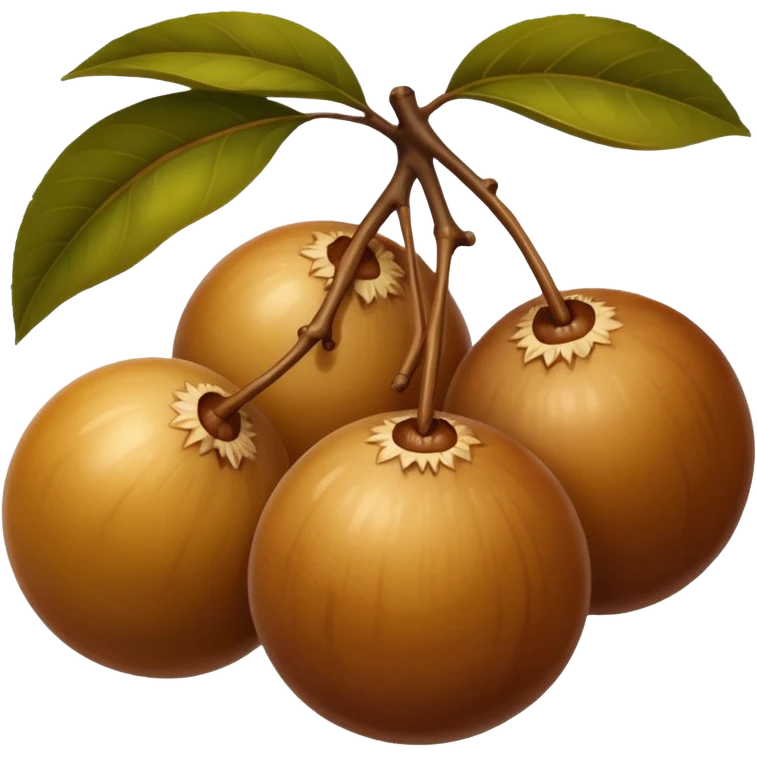 Longan emoji
