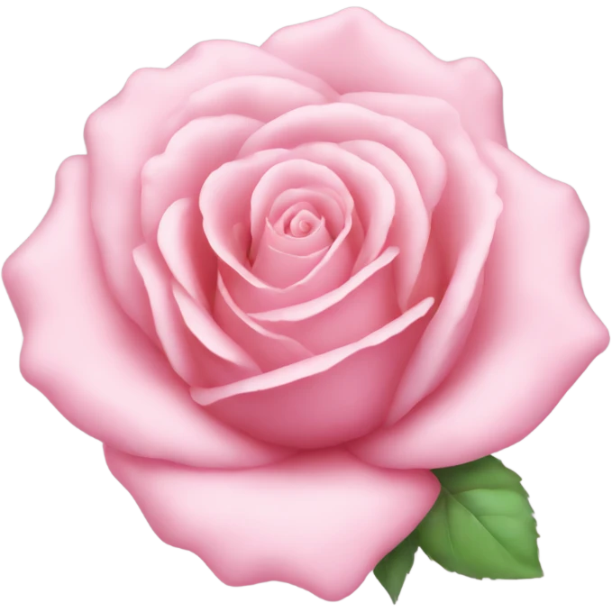 Baby pink rose  emoji