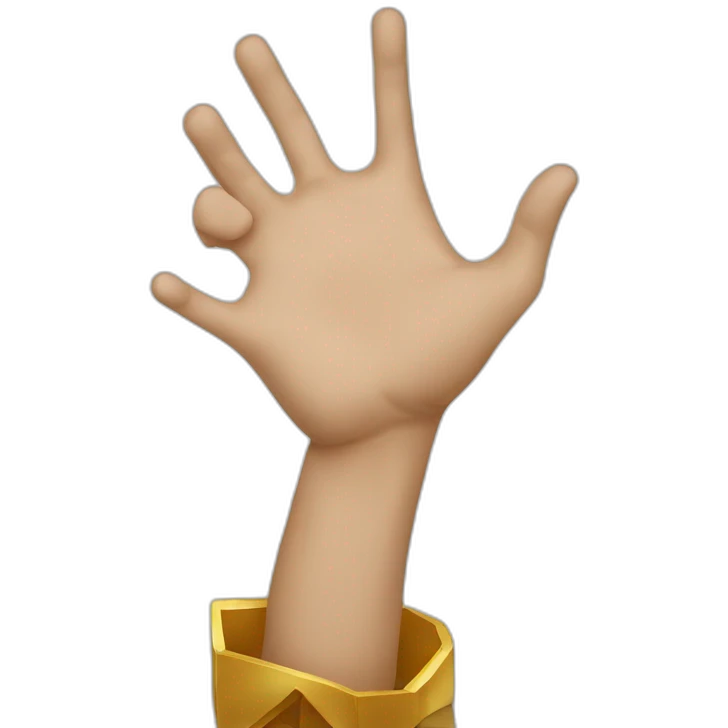 Offne Hand die Geld bekommt  emoji
