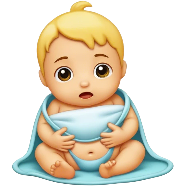 Burp the baby emoji