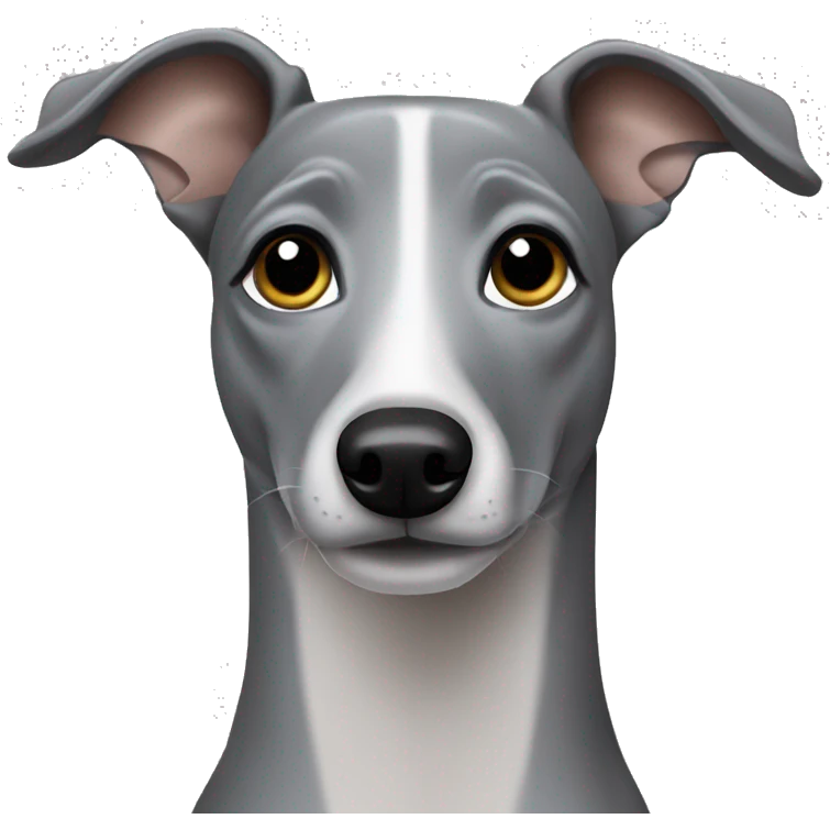 grey whippet emoji