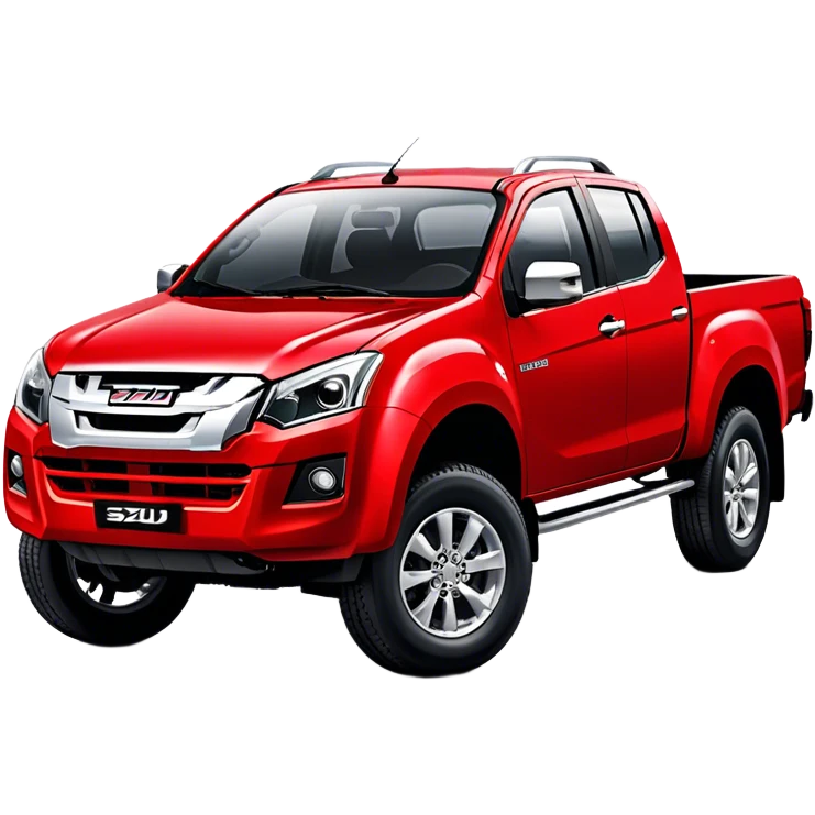 Isuzu D-MAX - Isuzu (Model Year: 2024) (Iconic colour: Red) emoji