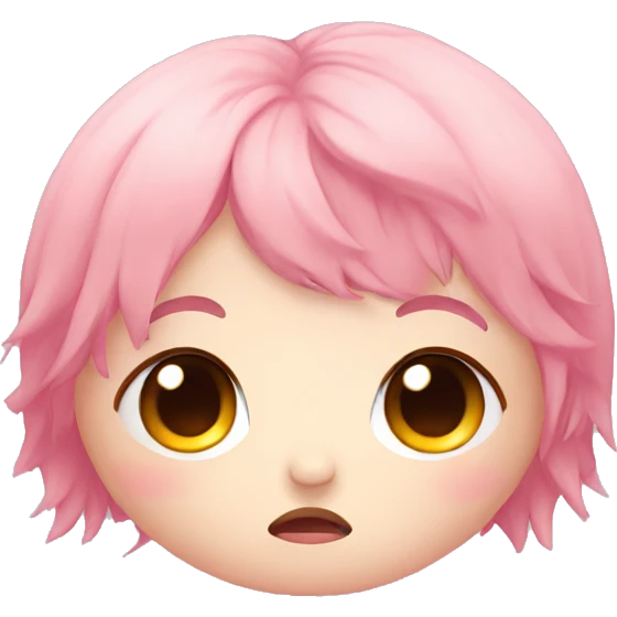 little cute kawaii sad emoji