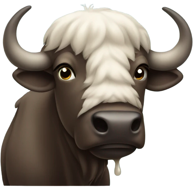 Buffalo crying  emoji