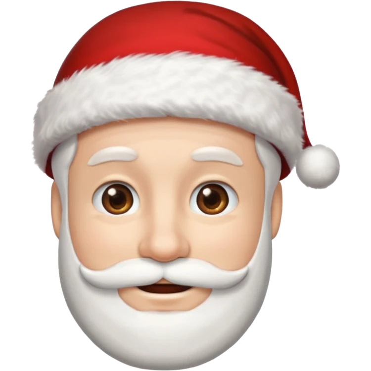 man with santa cap no beard  emoji
