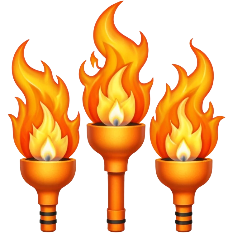 TRIPLE TORCH emoji