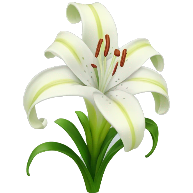 Lilly flower emoji