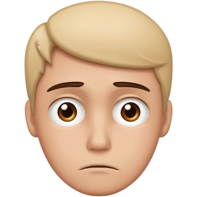 Person feeling disappointed emoji