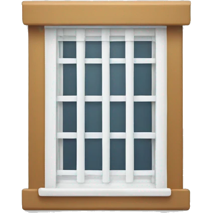 window with blinds emoji