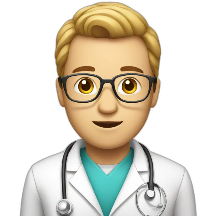 doctor with bulb emoji