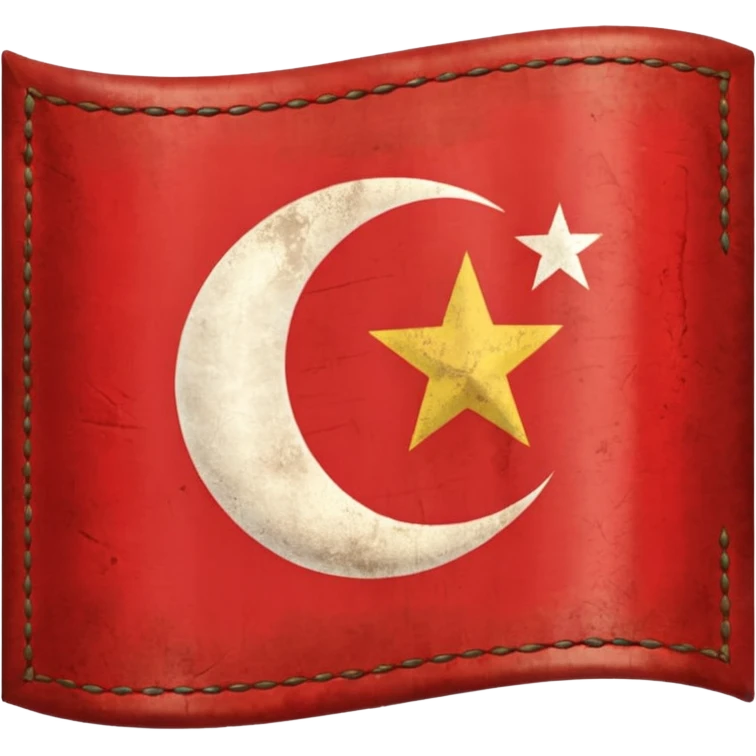 Ottoman Empire flag 1453 years emoji